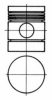 KOLBENSCHMIDT 91127600 Piston